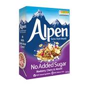 Alpen No Added Sugar Blueberry, Cherry & Almond Vergleich