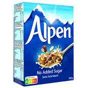 Alpen No Added Sugar Vergleich