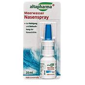 Altapharma Meerwasser-Nasenspray Vergleich