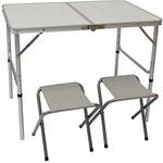 AMANKA Alu Campingtisch-Set 
