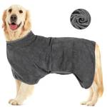 AmazeFun Mikrofaser Hundebademantel