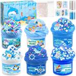 Amchlel Fluffy Slime Set