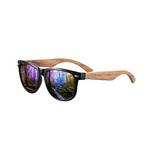 Amexi Holz Polarisierte Sonnenbrille