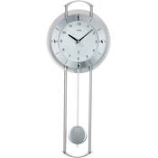 AMS Funk Pendeluhr Silber