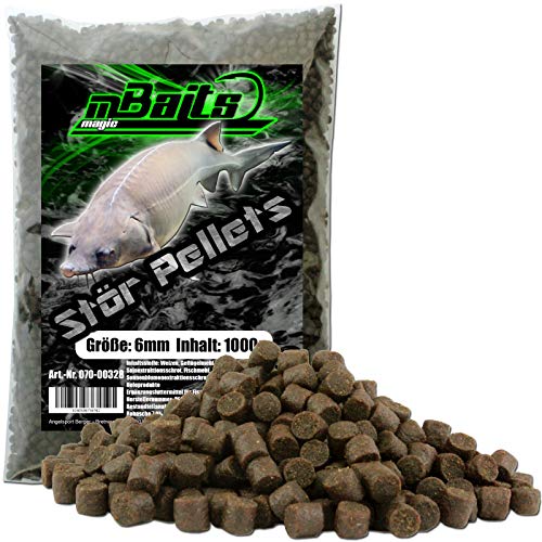 Störfutter 10 Kg, 6 Mm Pellets - Sinkend, Vitaminangereichert
