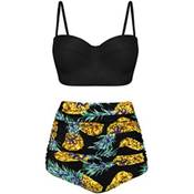 Angerella Damen Retro Stil Polka-Punkt Vergleich