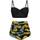 Angerella Damen Retro Stil Polka-Punkt