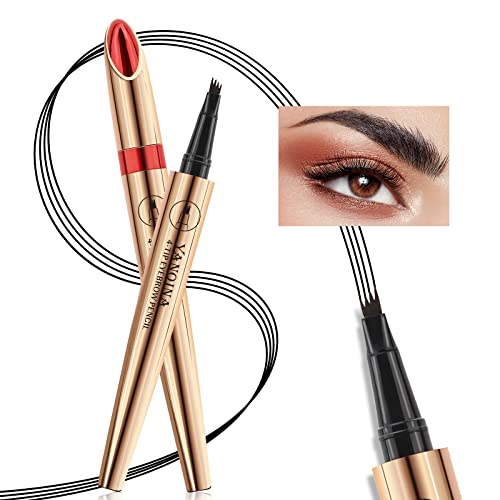 Xiaoyu Microblading Stift Set – 6 Farben, Doppelseitig, Perfekt Für Semi-permanentes Augenbrauen-Make-up