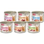 animonda Carny Adult Katzenfutter, Nassfutter für ausgewachsene Katzen, Geflügel Variation, 6 x 200 g Vergleich