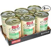 Animonda Carny Kitten Rind, Huhn + Kaninchen Vergleich