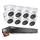 Annke 4CH 1080P HD TVI CCTV Security System & 8 Dome Cameras – C51BT