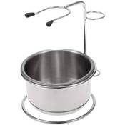 Anself Rasierschale mit Rasierpinselhalter