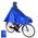 ANYOO Wasserdicht Radfahren Regen Poncho