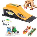 Aolieh Finger Skateboard und Rampe