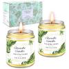 Aottom Citronella Kerze im Glas-2 Pack