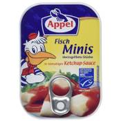 Appel Fisch-Minis in tomatiger Ketchup-Sauce Vergleich