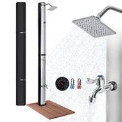 Arebos Solardusche 37 l Eckiger Duschkopf Vergleich