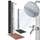 Arebos Solardusche 40L mit Thermometer