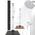 Arebos Solardusche Premium 40 l