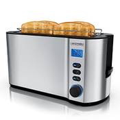 Arendo Toaster Edelstahl Langschlitz