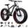 Asedf Mountainbike, 26" MTB Fatbike