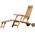 ASS Hochwertiger Teak Steamer DECKCHAIR