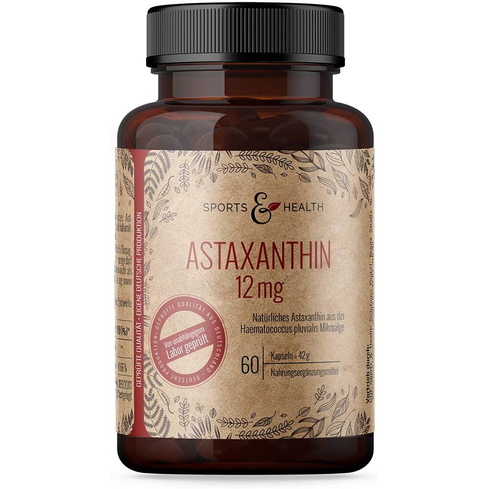 Astaxanthin 12 mg Test & Vergleich » Top 11 im April 2025