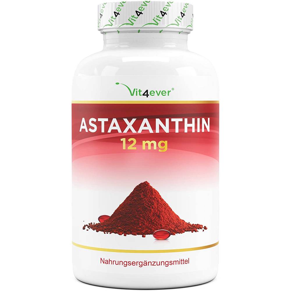 Astaxanthin 12 mg Test & Vergleich » Top 13 im Mai 2024