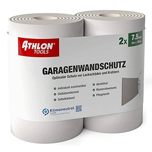 2X Auto Garagenwandschutz - Türkantenschutz Autotür Garage -  Türkantenschoner