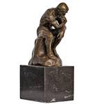 Aubaho Bronzefigur Mann