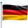 Aufun Aluminium Fahnenmast mit Umlenkrolle