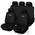Autoyouth Y33373Schwarz-9PCS@UK
