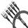 Aviwis 4 in 1 Multiladekabel