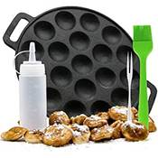 Awemoz Gusseisen Poffertjes Pfanne