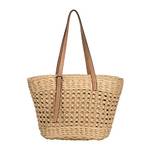 Ayakizi Stroh Strand Schultertasche