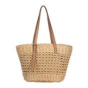 Ayakizi Stroh Strand Schultertasche