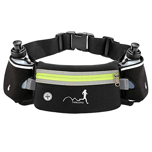JupiterGear Laufgürtel Wasserdicht – Sportgürtel Mit Reflektorstreifen, Handyfach, Für Outdoor & Fitness