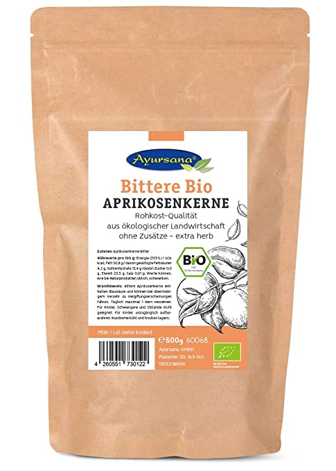 100g Bittere Aprikosenkerne | Naturbelassenes Saatgut | Für Anbau & Dekoration