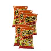 Cheetos Flamin' Hot Crunchy Vergleich