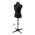 Sewing-Online Verstellbare Schneiderpuppe Schwarz