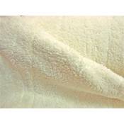 Teddy-Plüsch Wollweiß