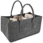 Mary Portman Kaminholzkorb Korb Filz