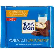Ritter Sport Laktosefrei Vergleich