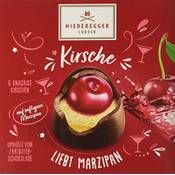 Niederegger Marzipan Pralinés Kirsche Vergleich