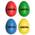 Cascha Egg Shakers Rasseleier