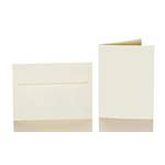 Papier24 Faltkarten Blanko mit Umschlag