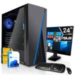 Systemtreff Basic Gaming Komplett PC Set Intel Core i5