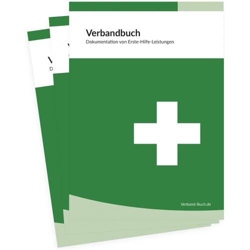 Verbandbuch Erste Hilfe - Heraustrennbare Seiten nach DSGVO