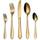 Homquen Besteck gold