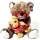 Zombie Teddy Horror-Puppe